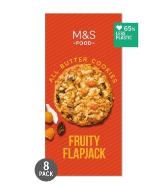 M&S Fruity Flapjack Cookies 200g