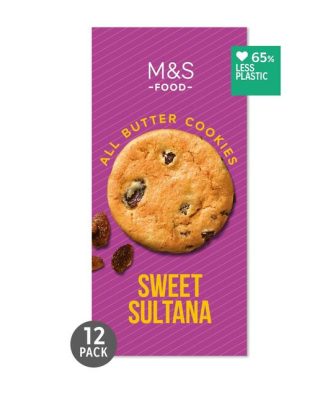 M&S Sultana Cookies 200g