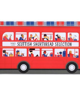 M&S All Butter & Chocolate Shortbread Selection Tin 500g