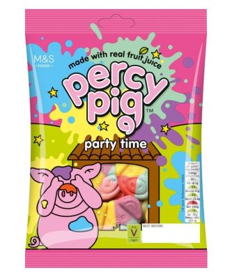 M&S Percy Pig Party Time Fruit Gums 150g