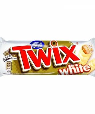 Twix White Chocolate 50g 32 Pack
