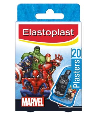 Elastoplast Avengers Marvel Kids Assorted Plasters 20 per pack