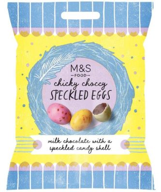 M&S Chicky Choccy Speckled Easter Eggs 90g