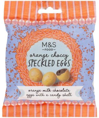 M&S Orange Speckled Easter Eggs 75g