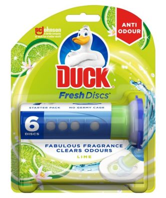 Duck Toilet Fresh Discs Holder Lime 36ml