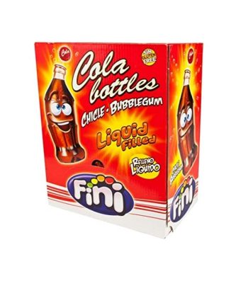 FINI COLA BOTTLES BUBBLE GUM 200 x 5p GLUTEN FREE