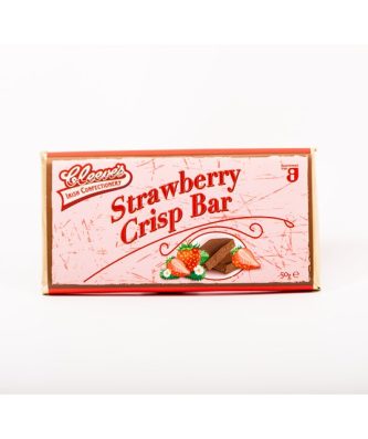 Cleeves Irish Strawberry Crisp Bar Milk Chocolate 50g 24 Pack