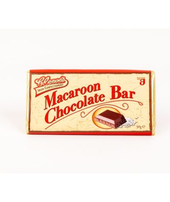 Cleeves Irish Macaroon Bar Milk Chocolate 50g 24 Pack
