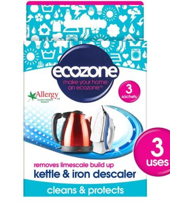 Ecozone Kettle & Iron Descaler 3 x 20g