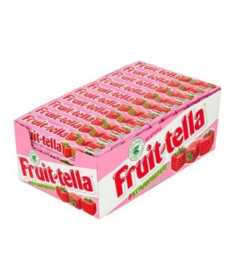 Fruittella Strawberry with Real Fruit Juice 41g (40 Pack)