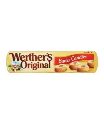 WERTHERS ORIGINAL BUTTER CANDIES 50g (24 PACK)