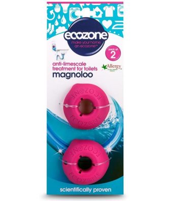 Ecozone Magnoloo Anti-Limescale Device for Toilets 2 per pack