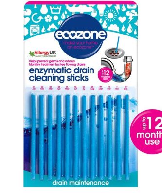 Ecozone Enzymatic Drain Cleaning Sticks 12 per pack