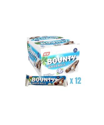 Bounty Wafer Rolls 11.25g 12 Pack
