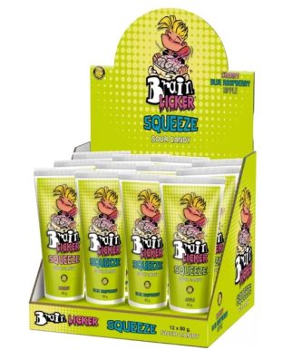 Brain Licker Squeeze Tube 80g 12 Pack