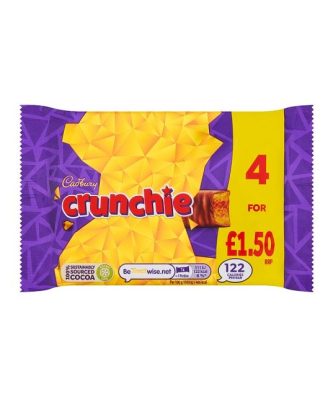 Cadburys Crunchie 104.4g £1.50 10 x 4 Pack