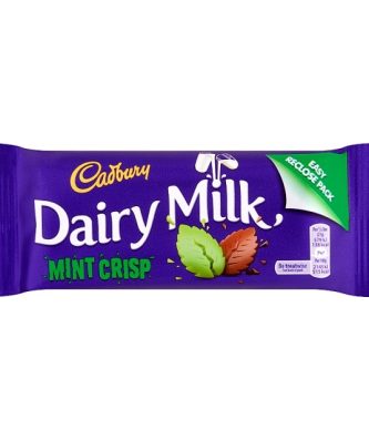 DAIRY MILK IRISH MINT CRISP 54g (48 PACK)