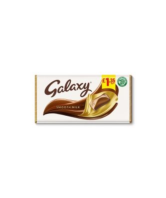Galaxy Creamy Smooth Milk Chocolate 100g £1.35 24 Pack