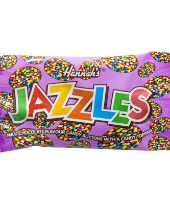 Hannah's Jazzles Milk Chocolate 40g (24 Pack)