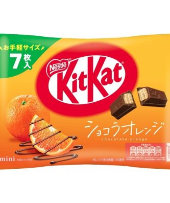 Japanese KitKat Chocolate Orange 81.2g 7 Pack