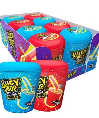 Bazooka Juicy Drop Gummy Dipperz 96g 8 Pack