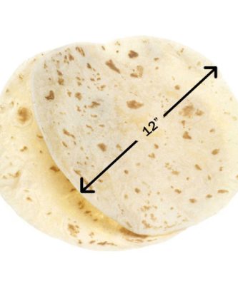 12" Flour Tortilla