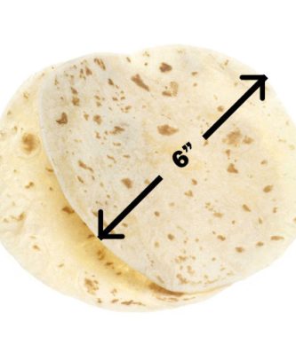 6" Flour Tortilla