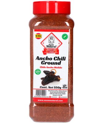 Sazon Natural Ancho Chilli Powder 550g