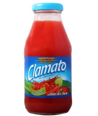 Clamato 296ml Glass