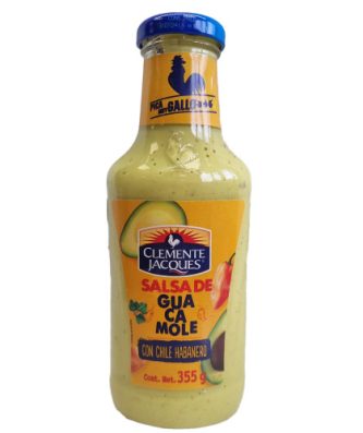 Clemente Jacques Guacamole Sauce with Habanero 355g