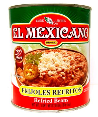 El Mexicano Pinto Beans Refried 3kg