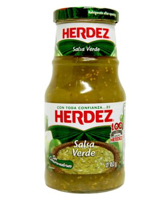 Herdez Salsa Verde Jar 453g