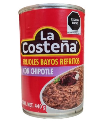 La Costena Refried Pinto Beans with Chipotle 440g