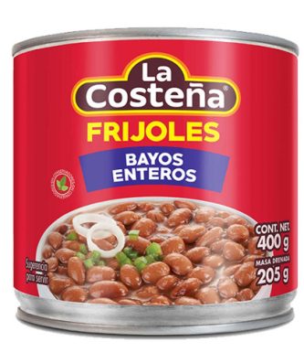 La Costena Bayos Whole Beans 400g