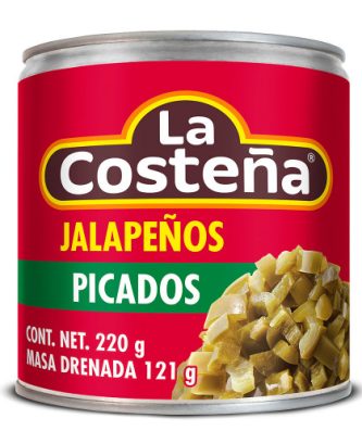 La Costena Jalapeno Chilli Picados 220g