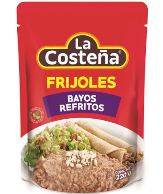 La Costena Refried Pinto Beans Pouch 220g