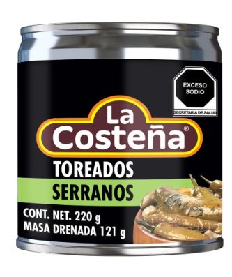La Costena Serrano Toreados 220g