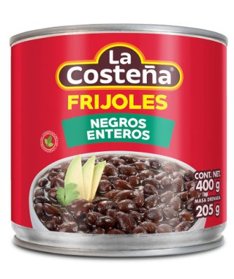 La Costena Black Whole Beans 400g