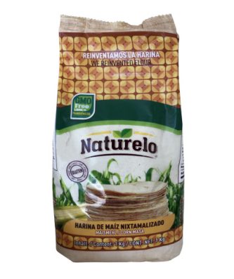 Naturelo Harina De Maiz Blanco