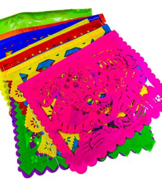 Papel Picado Day of the Dead Multi Colour