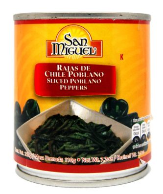 San Miguel Poblano Strips 220g