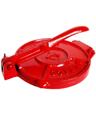 15cm Red Tortilla Press