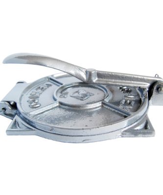 19cm Silver Tortilla Press