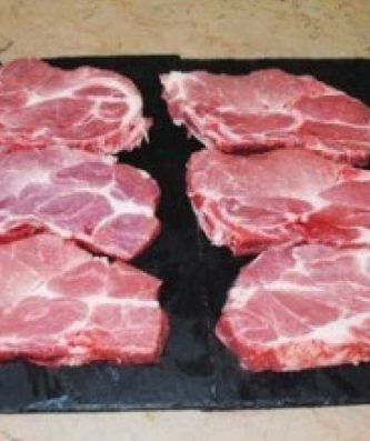 Côte échines de porc – 500g