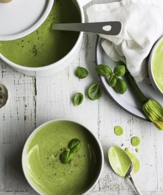 Zucchini Basil Soup