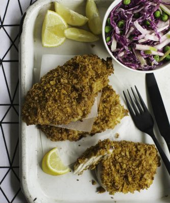 Crunchy Honey Cornflake Chicken