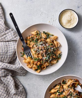 Lentil and Cavolo Nero Pasta