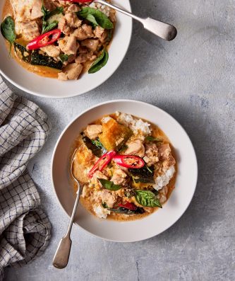 Red Curry with Chicken and Pumpkin