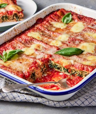 Spinach and Ricotta Cannelloni