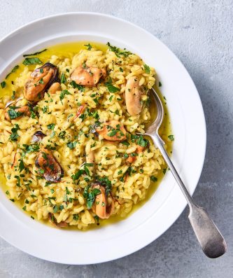 Mussel and Saffron Risotto